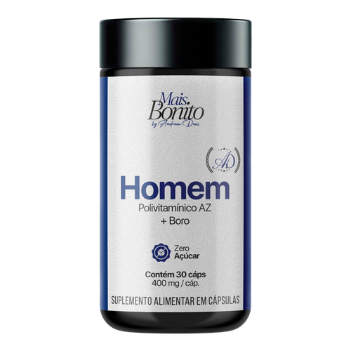 Polivitamínico + Boro Homem 400mg 30cps