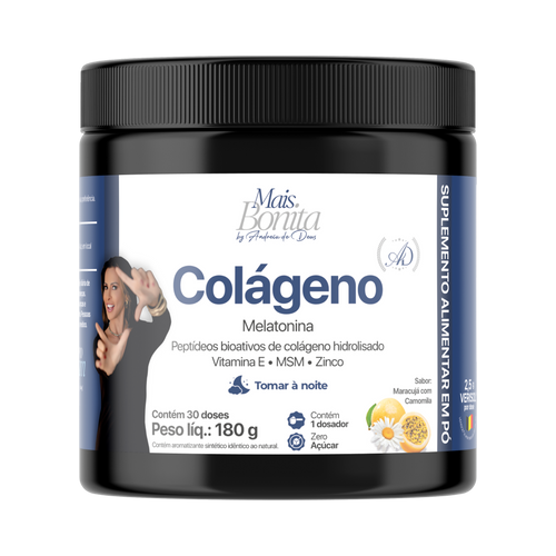 Colágeno Mais Bonita Melatonina